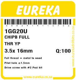 1GG20 - Chipboard Screw -1GG20_Label_T